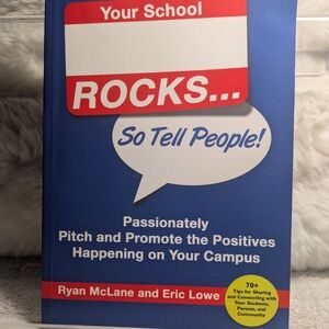 Blue 'Your School Rocks' Book